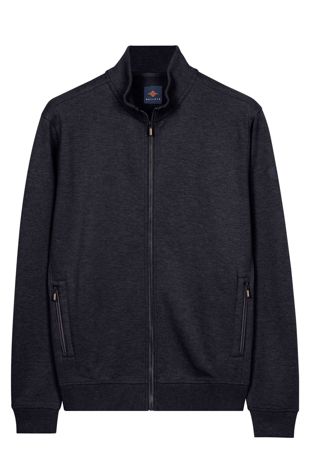 Double Face Sweat Jacket - Dark Grey