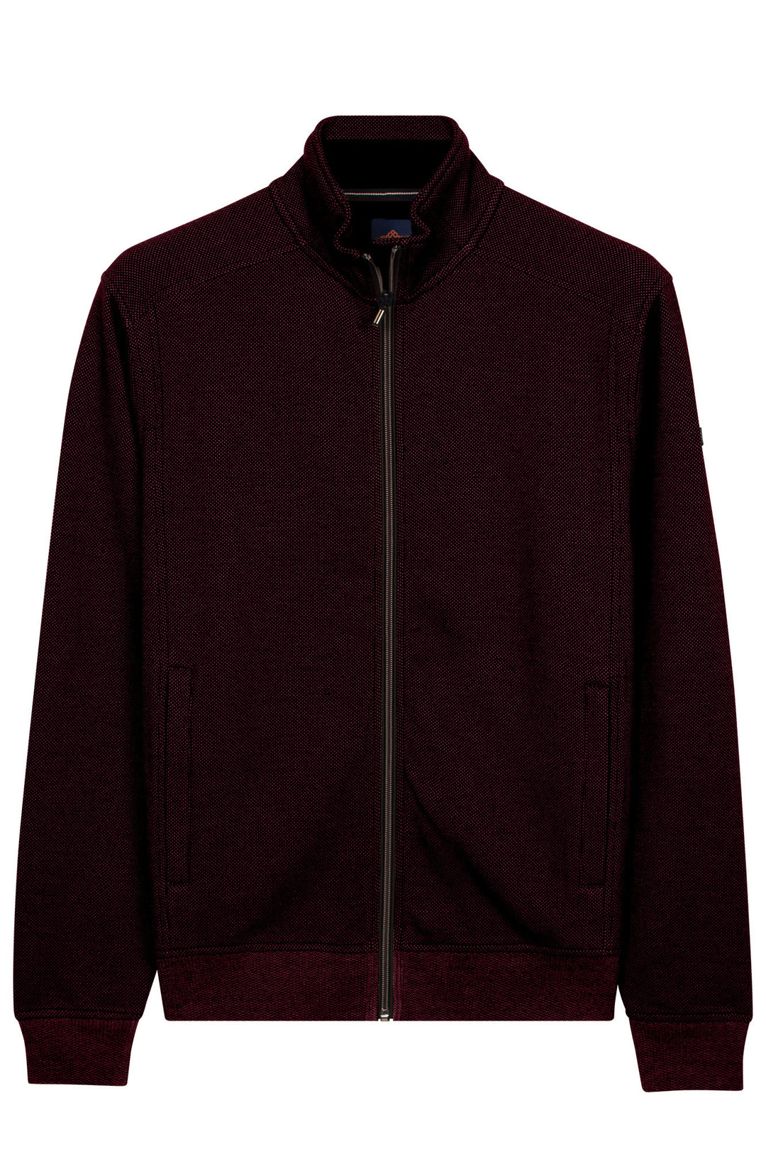 Two-tone Jacquard vest - Paars