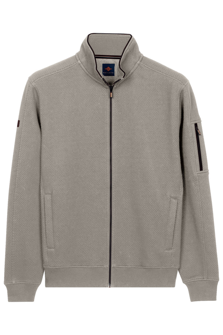 Jacquard Sweatvest - Beige