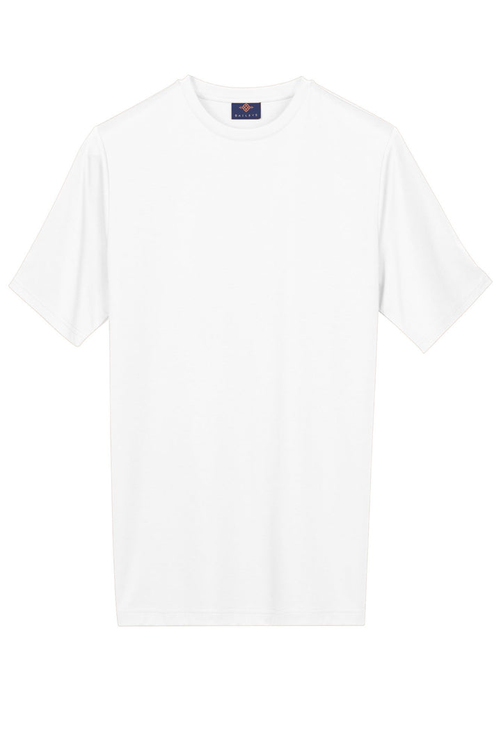 Cotton blend T-shirt - White
