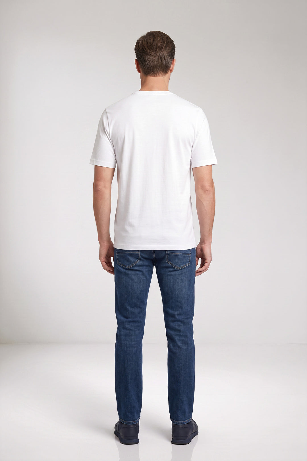Cotton blend T-shirt - White