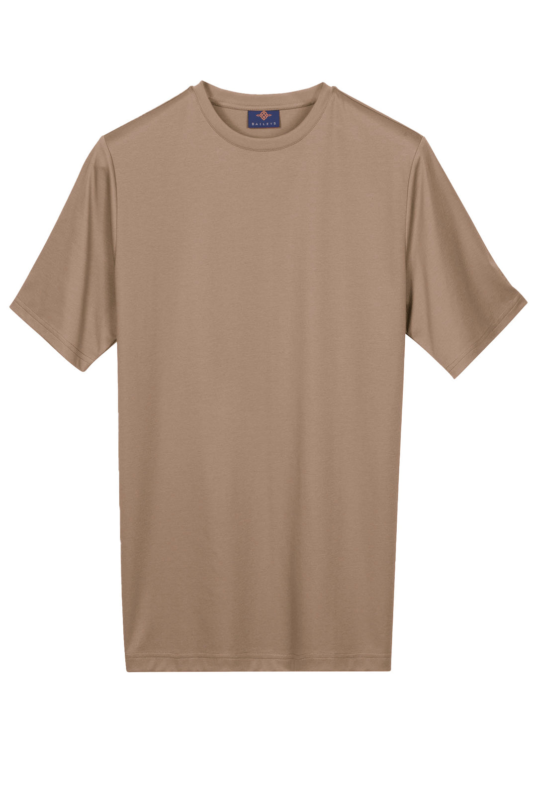 Katoenmix T-shirt - Beige