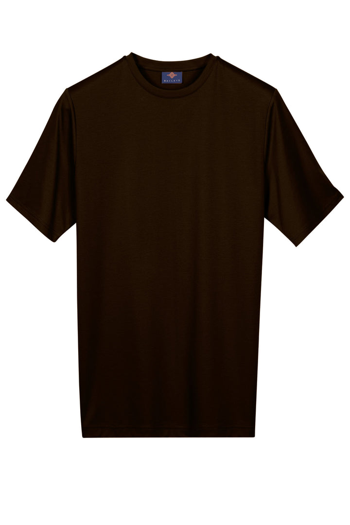 Katoenmix T-shirt - Paars