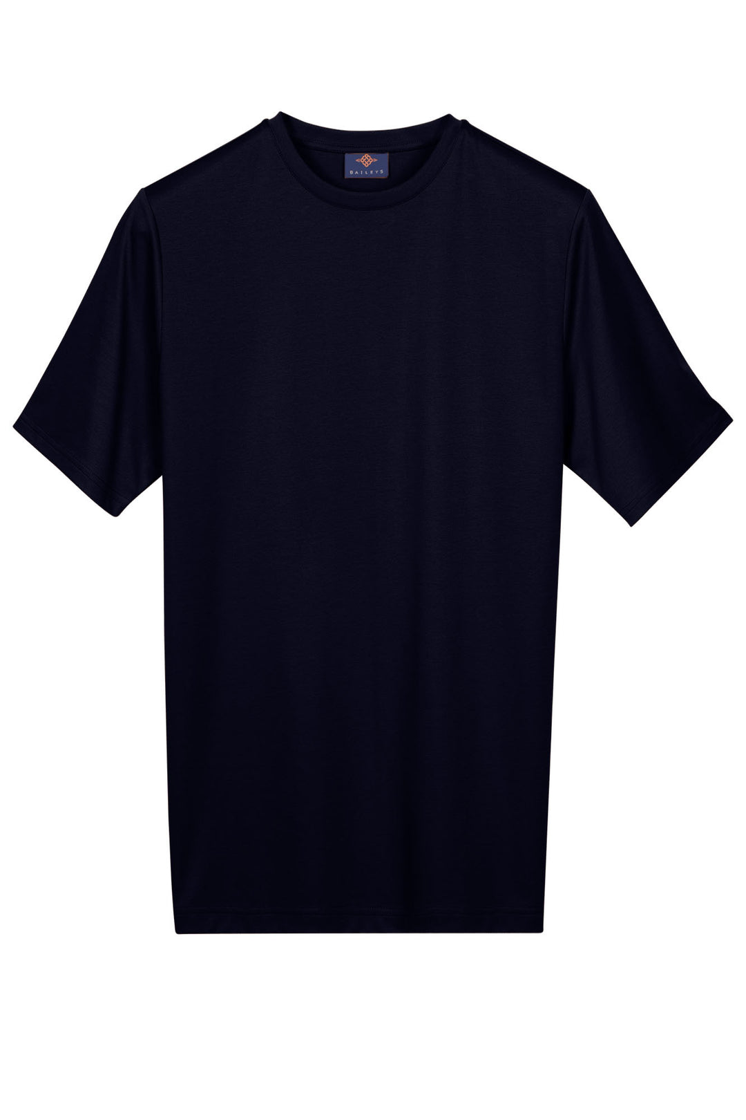 Katoenmix T-shirt - Blauw