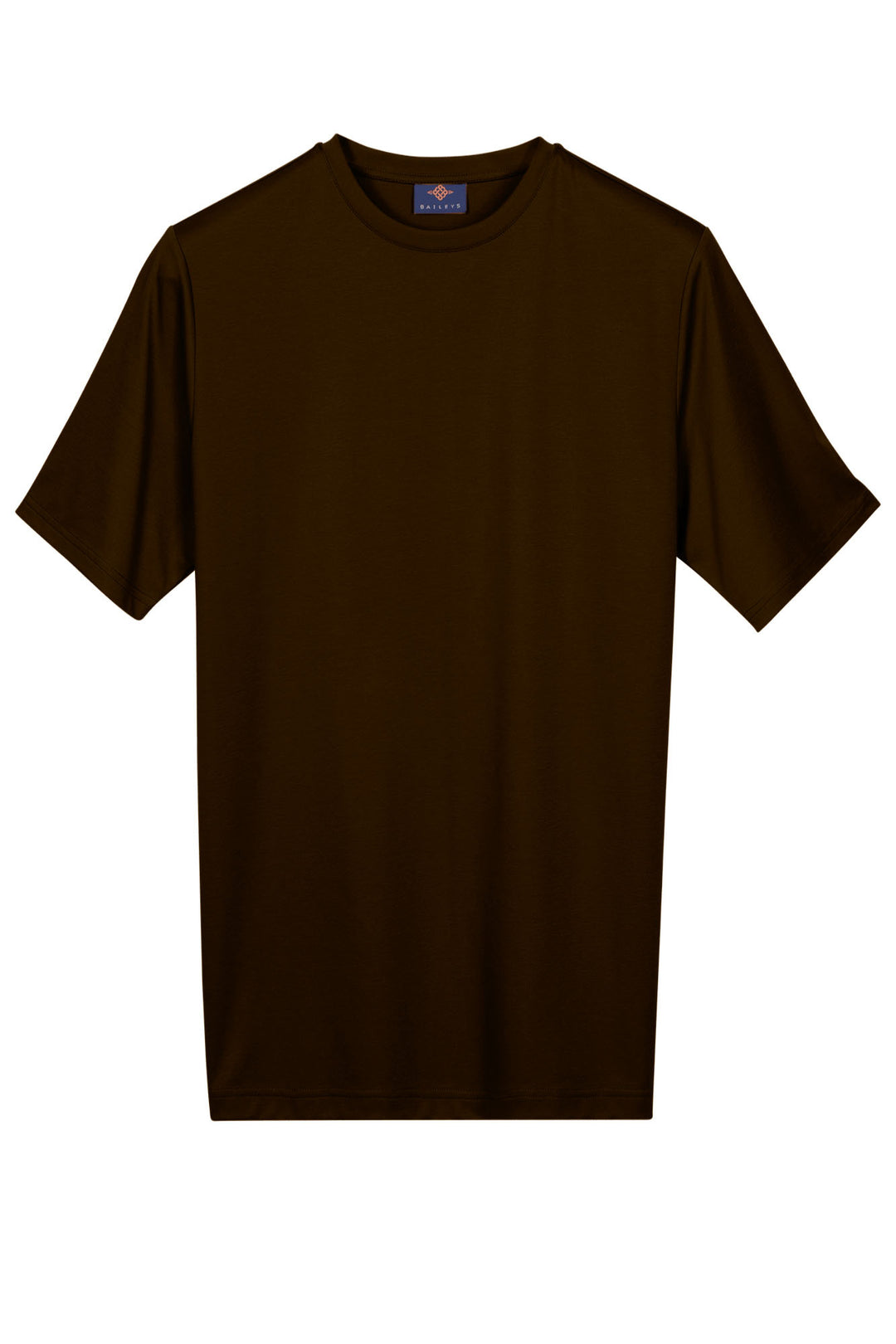 Cotton-blend T-shirt - Brown