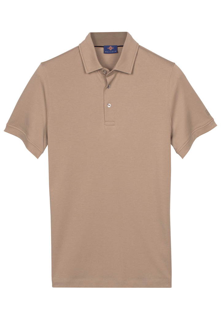 Katoenmix Polo - Beige