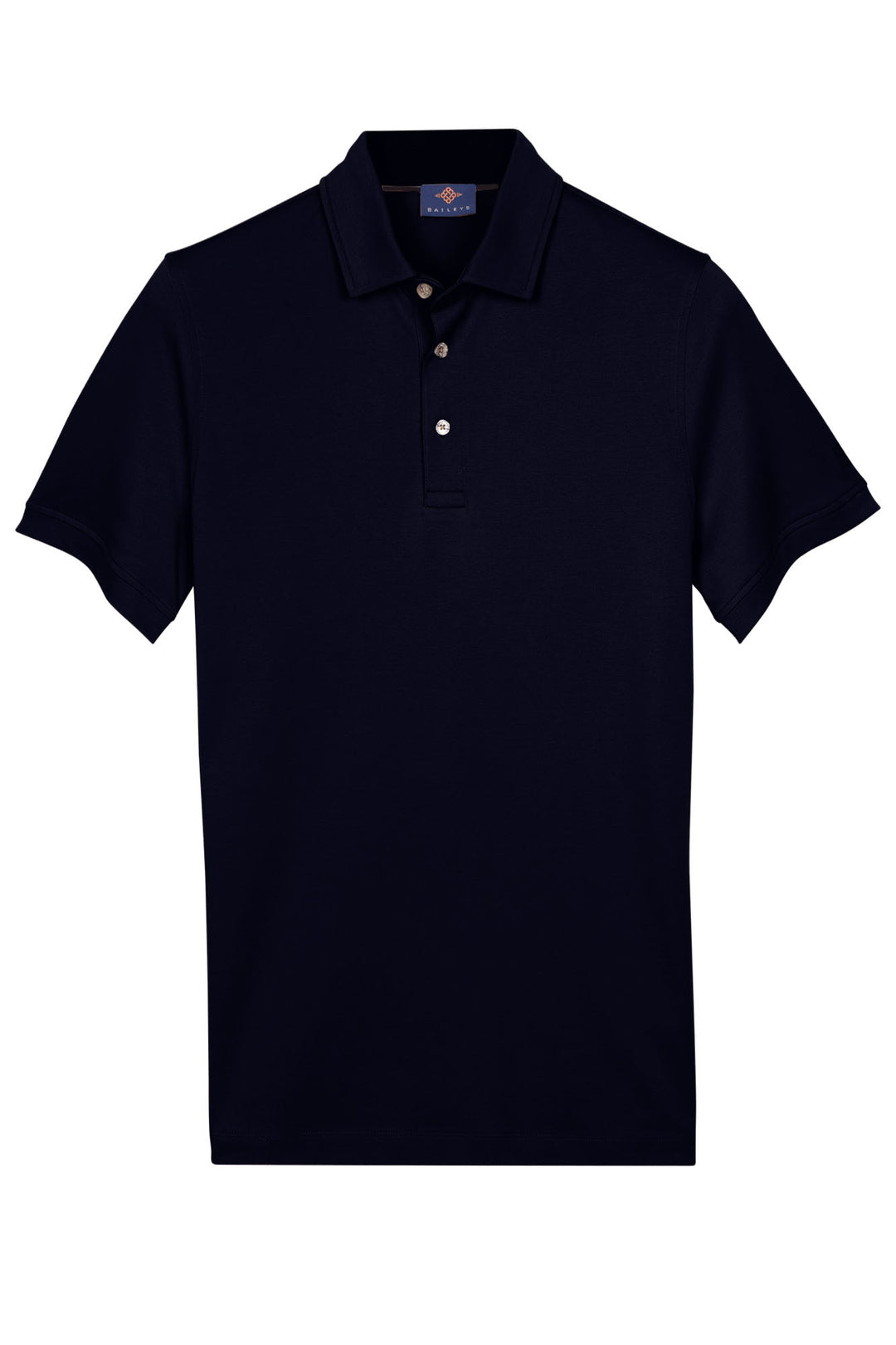 Katoenmix Polo - Blauw