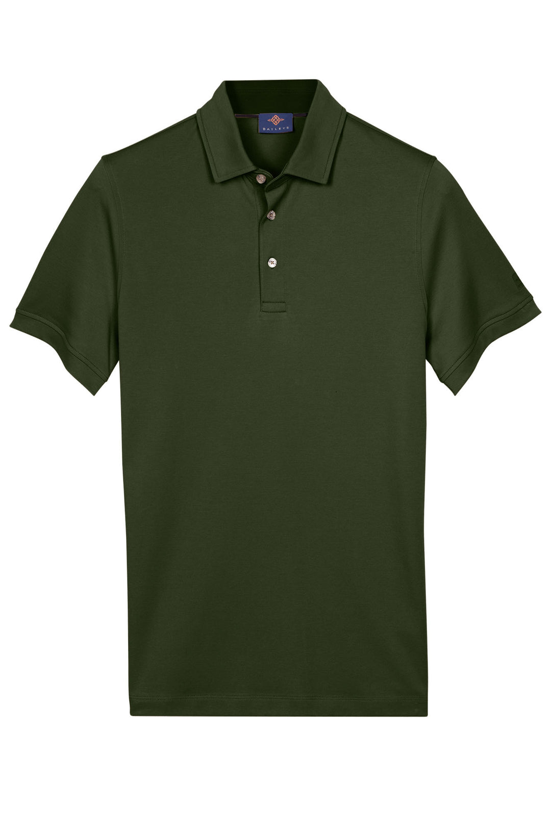 Cotton-blend Polo - Green
