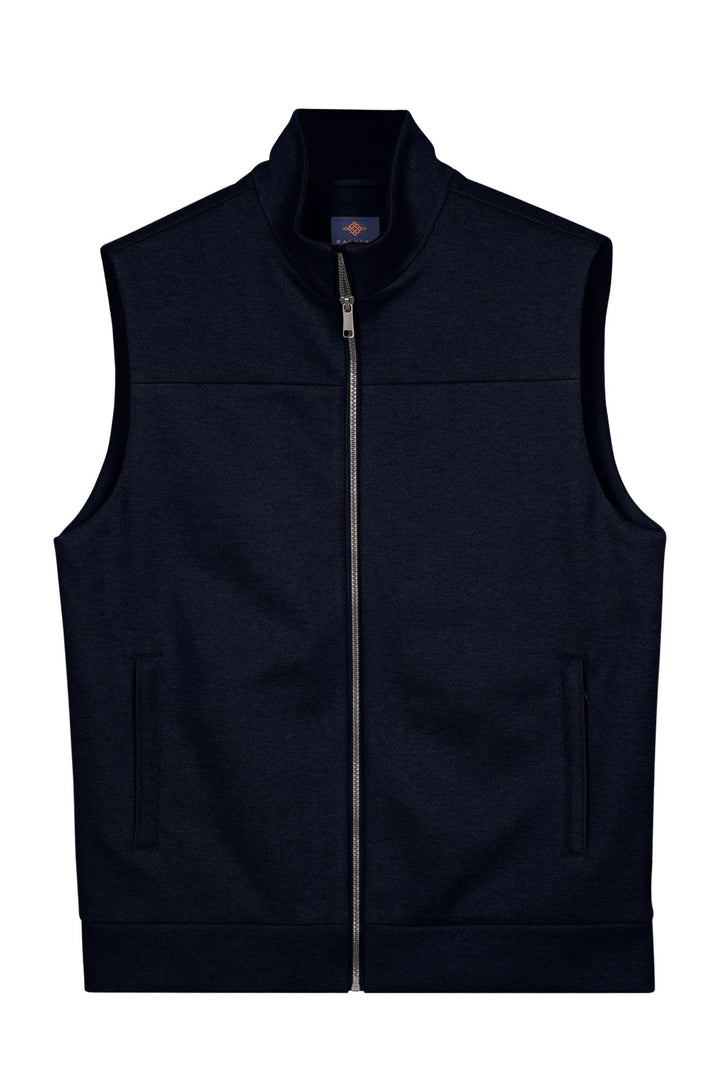 Licht Gewatteerde Flanellen Bodywarmer - Blauw