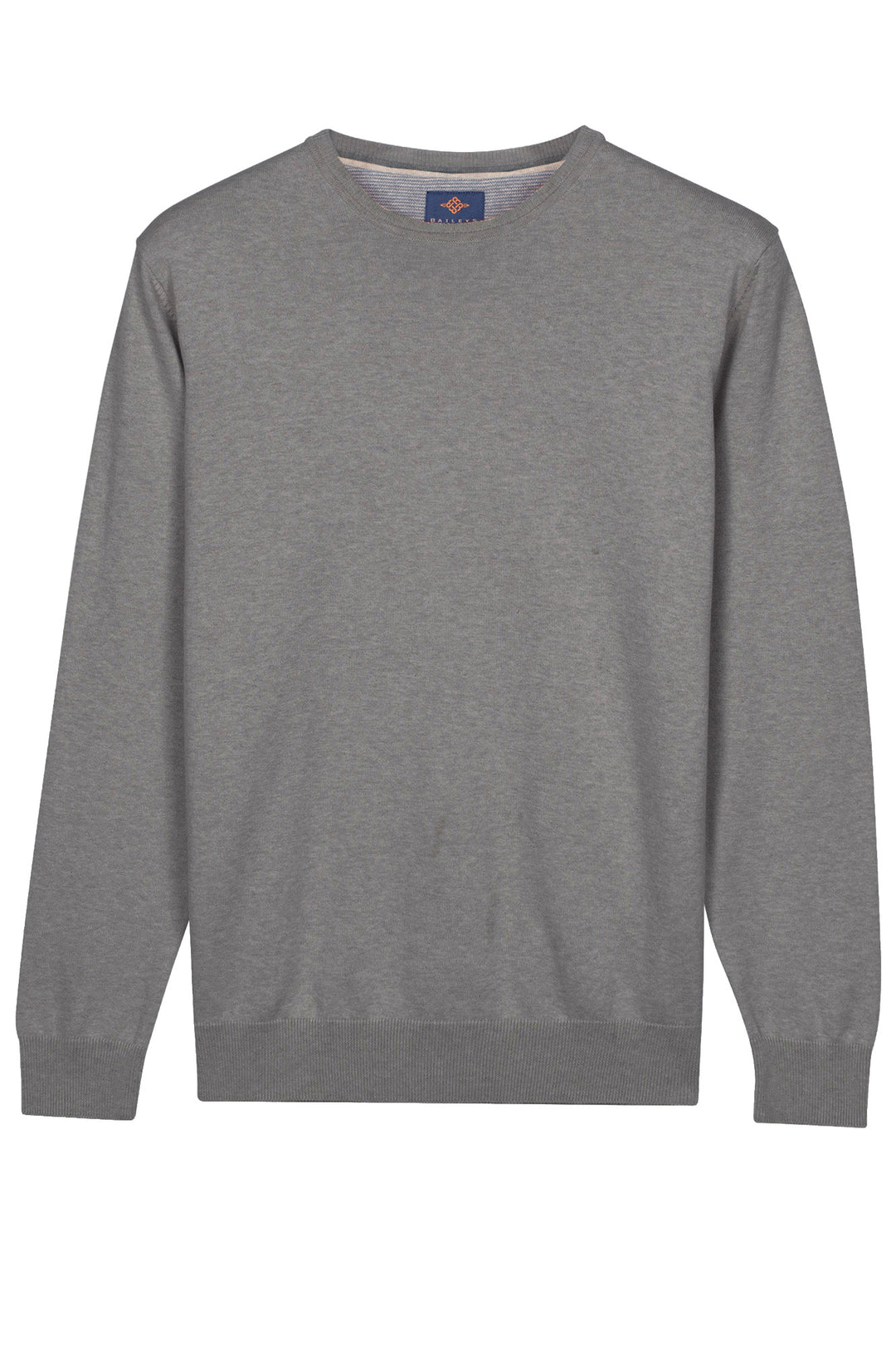 Basic Ronde Hals Pullover - Grijs